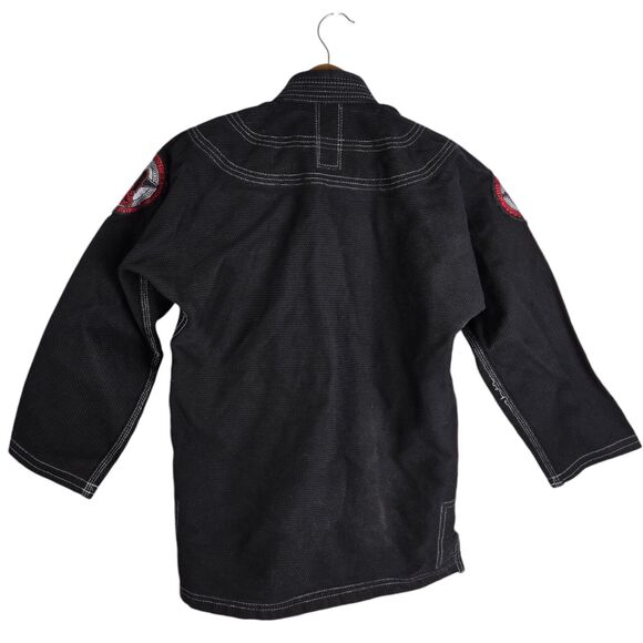 Breakpoint Jiu Jitsu Black Gi Top Size A0 - Picture 2 of 8